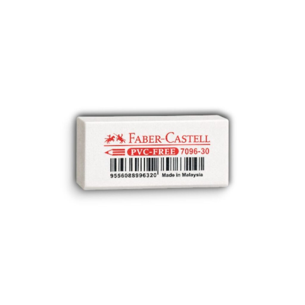 Borrador Blanco Chico Faber Castell x 30 Und