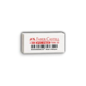 Borrador Blanco Chico Faber Castell x 30 Und