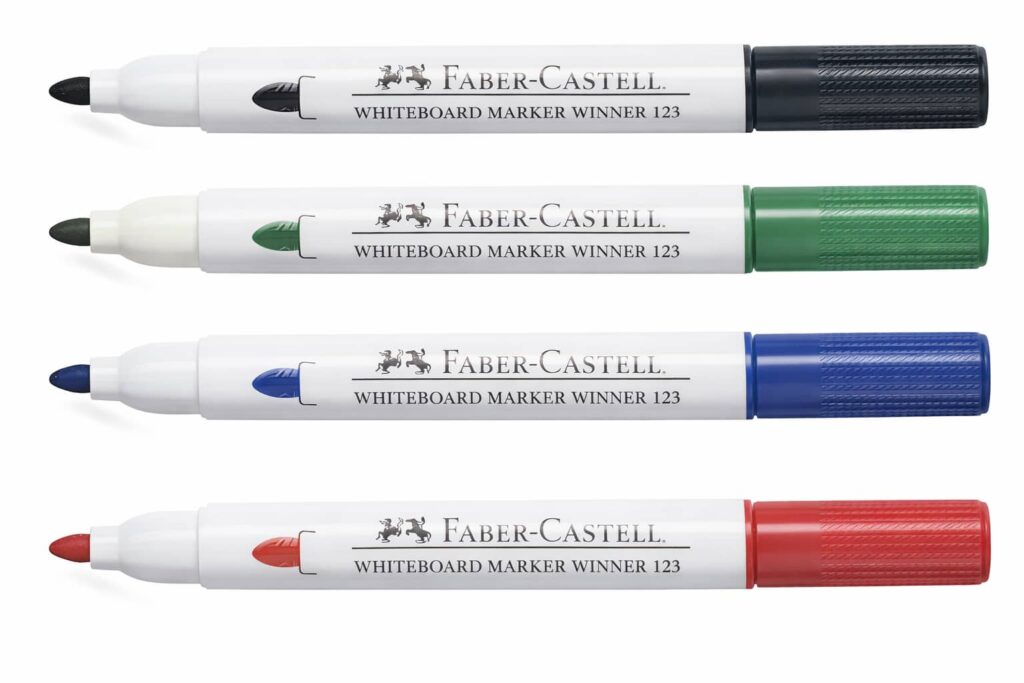 Plumón Winner 123 Faber Castell P/Pizarra
