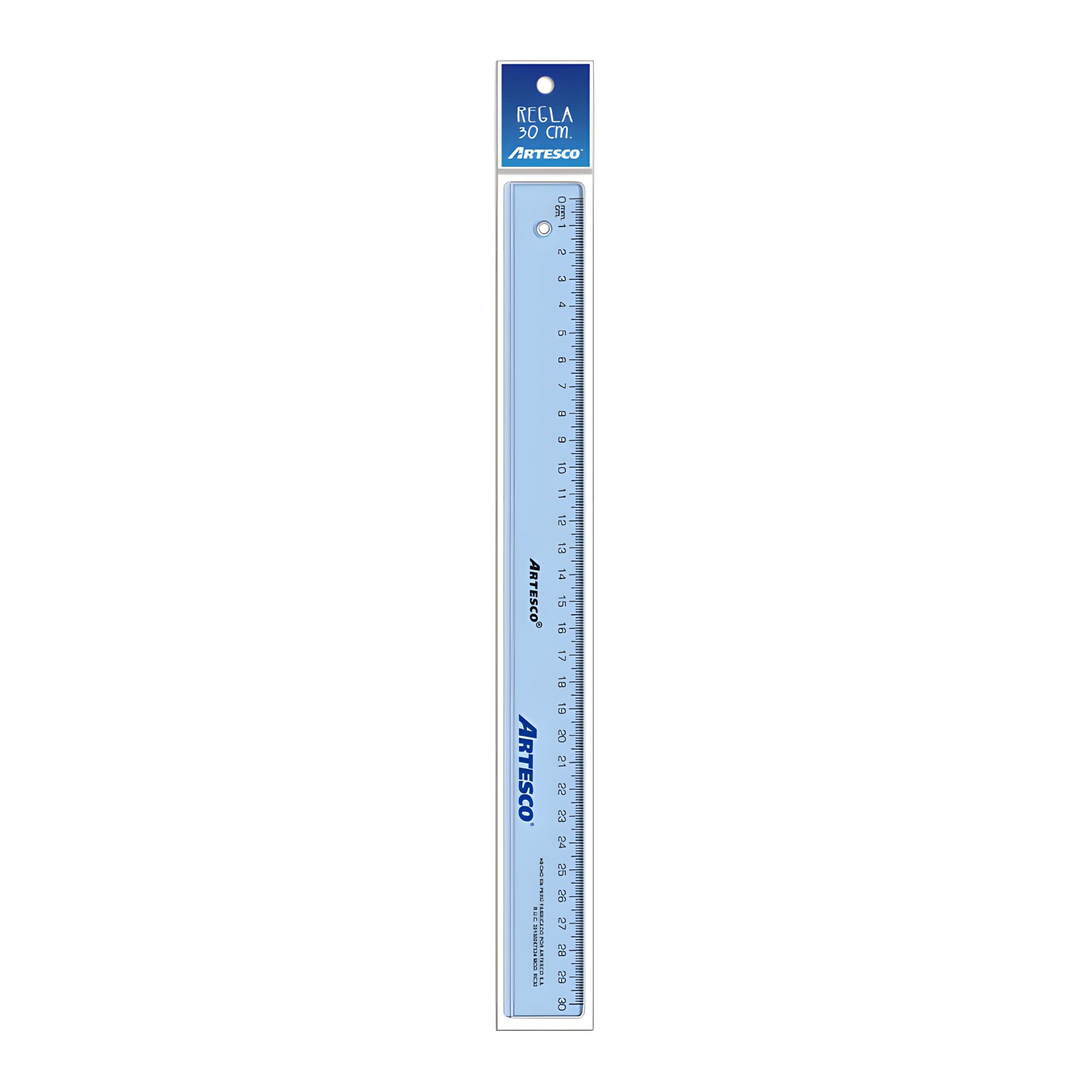 Regla de Plástico Artesco 30cm