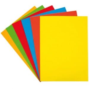 Papel Bond A4 Colores Fuertes (Surtido)