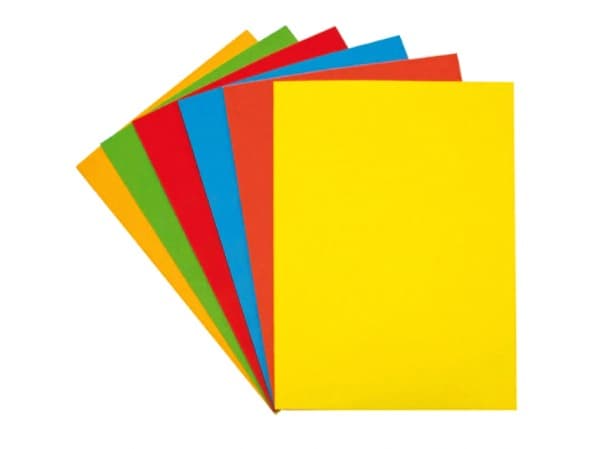 Papel Bond A4 Colores Fuertes (Surtido)