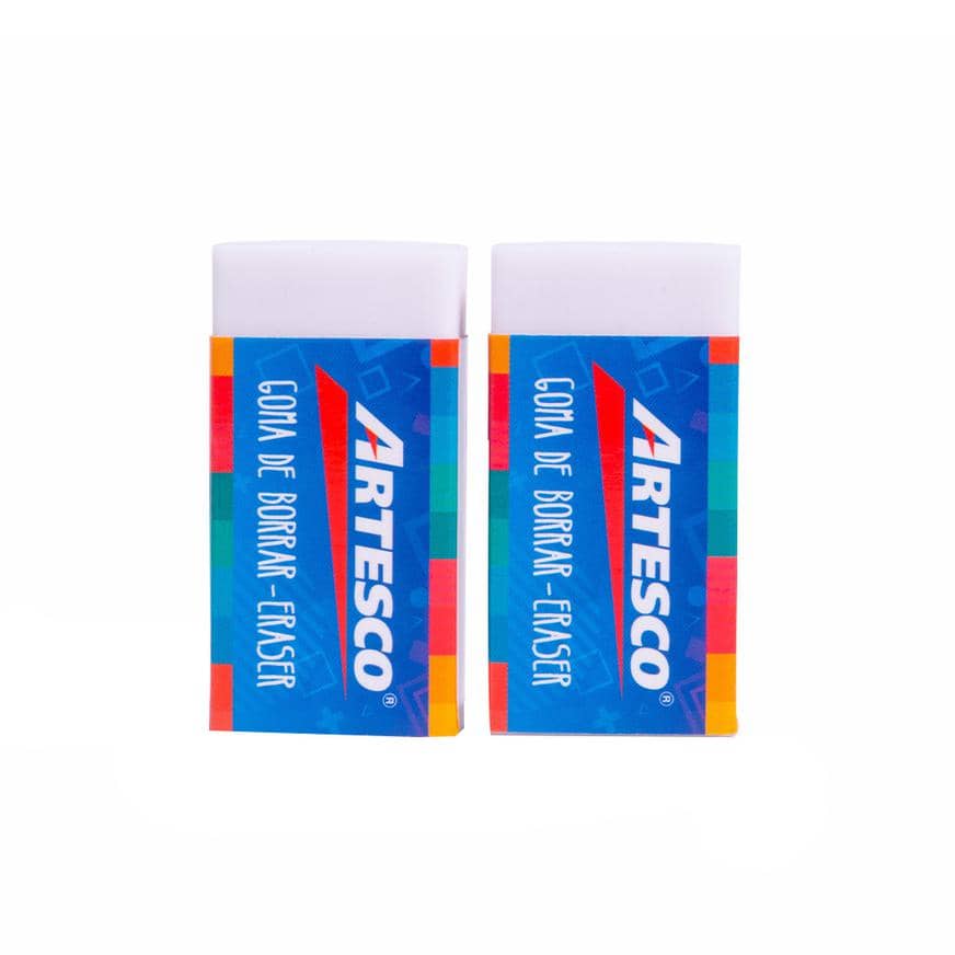 Borrador Blanco Chico Artesco x 30 Und