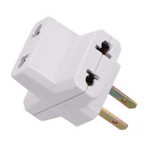Enchufe Triple Blanco
