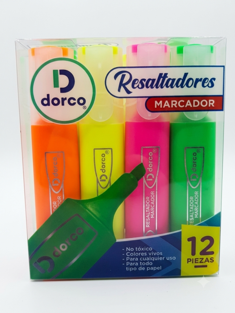 Resaltador Multicolor Dorco
