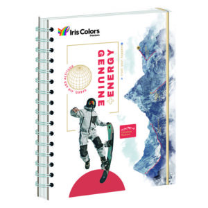 Cuaderno Anillado A4 Iris Colors 170HJ