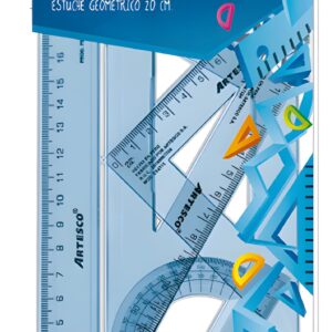Juego de reglas Artesco x20cm