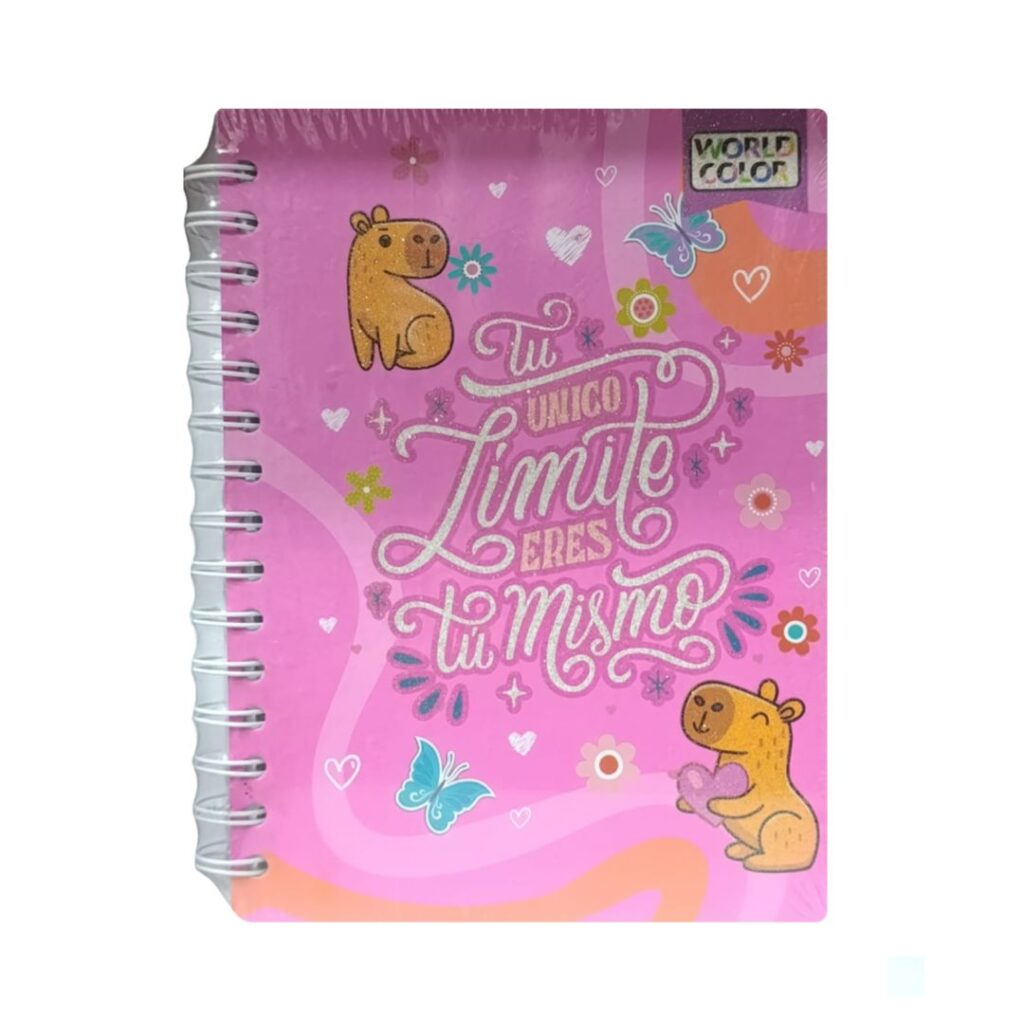 Cuaderno Anillado World Color A5 160 Hj