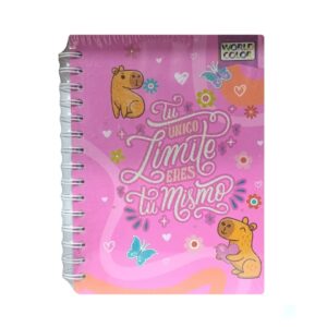 Cuaderno Anillado World Color A5 160 Hj
