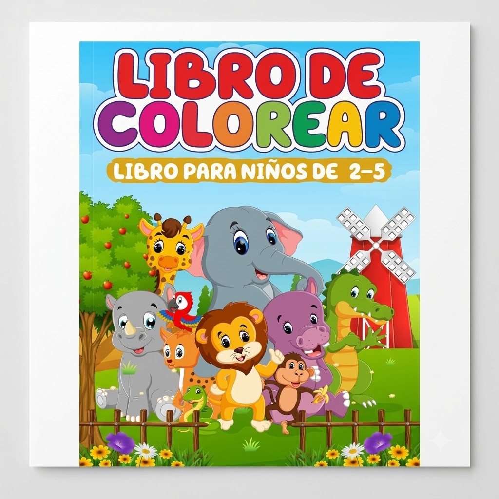 Folleto de Coloreo Infantil