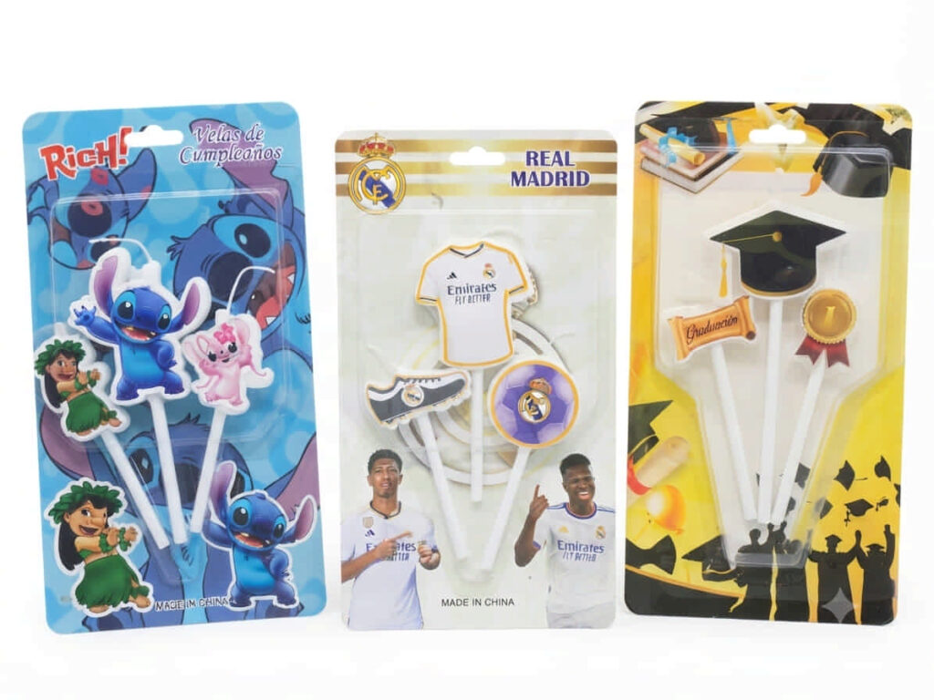Vela de Cumpleaños Figura Infantil
