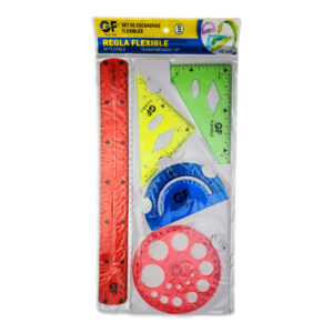 Juego de Regla Flexible x30cm