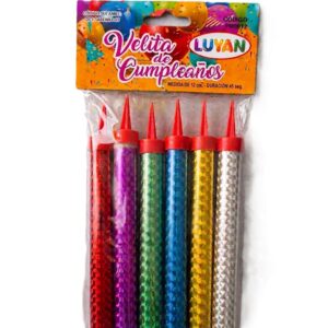 Vela Volcan 12 Cm X 6 Und 45 SG