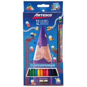 Colores Artesco Largos x 12 UND
