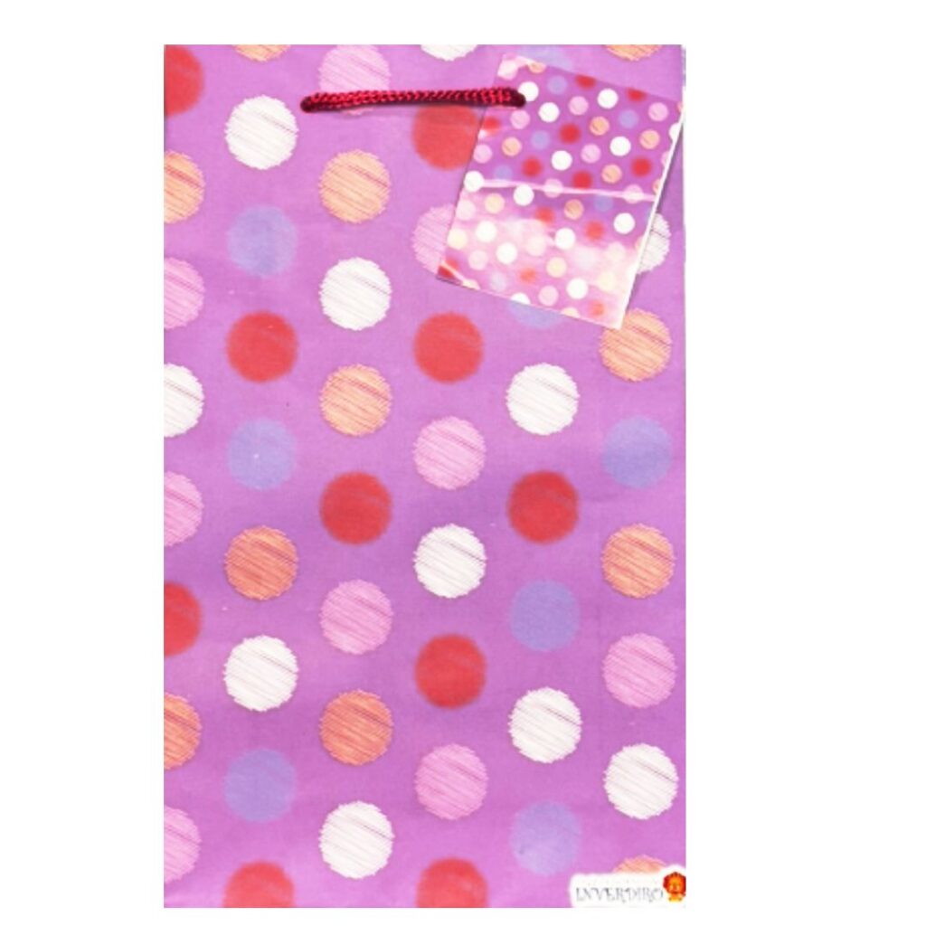 Bolsa de Regalo Mediano Mate Corporativa Dama(24 X 14.8CM)