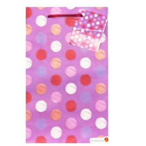 Bolsa de Regalo Mediano Mate Corporativa Dama(24 X 14.8CM)