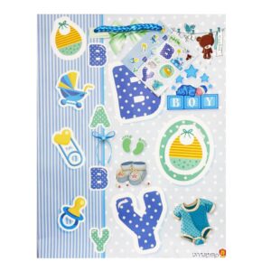 Bolsa de Regalo Grande Mate Babyshower (25 X 19.7CM)
