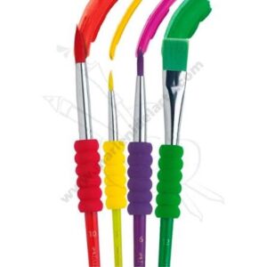 Pincel Ergonómico Diale x 4 C/Paleta