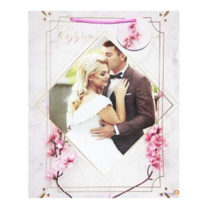 Bolsa de Regalo Moza Mate Matrimonio (32 X 26CM)