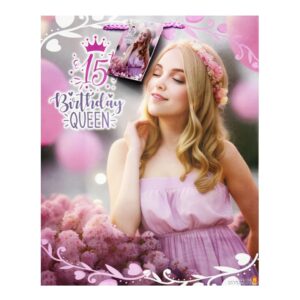Bolsa de Regalo Moza Mate Quinceañera (32 X 26CM)