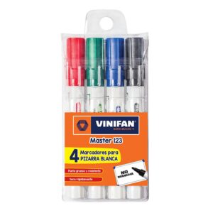 Plumones para Pizarra Vinifan x 4 und