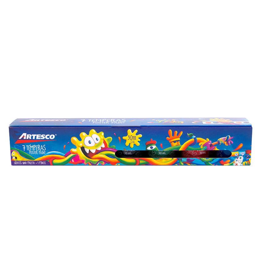 Tempera x 7 Artesco
