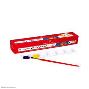 Tempera x 7 Faber Castell