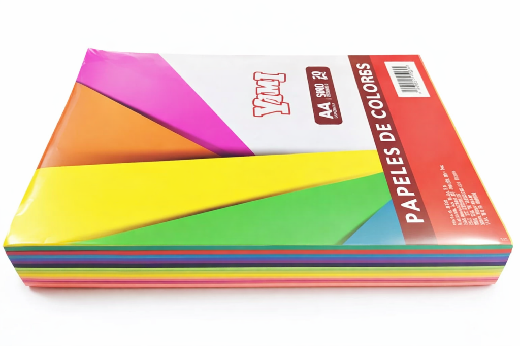 Papel Bond x500 Arcoiris Colores Fuertes