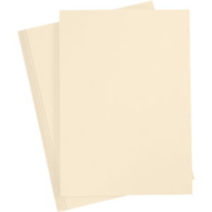 Cartulina de Hilo A4 Crema