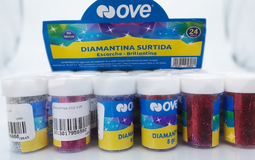 Diamantina Surtidos Ove x24 und 8gr
