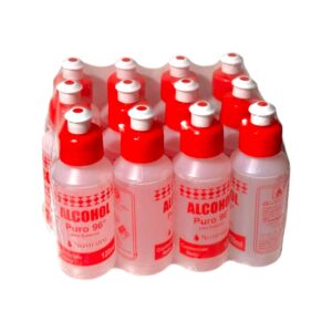 Alcohol pequeño tapa roja 120 ml Nomfarma