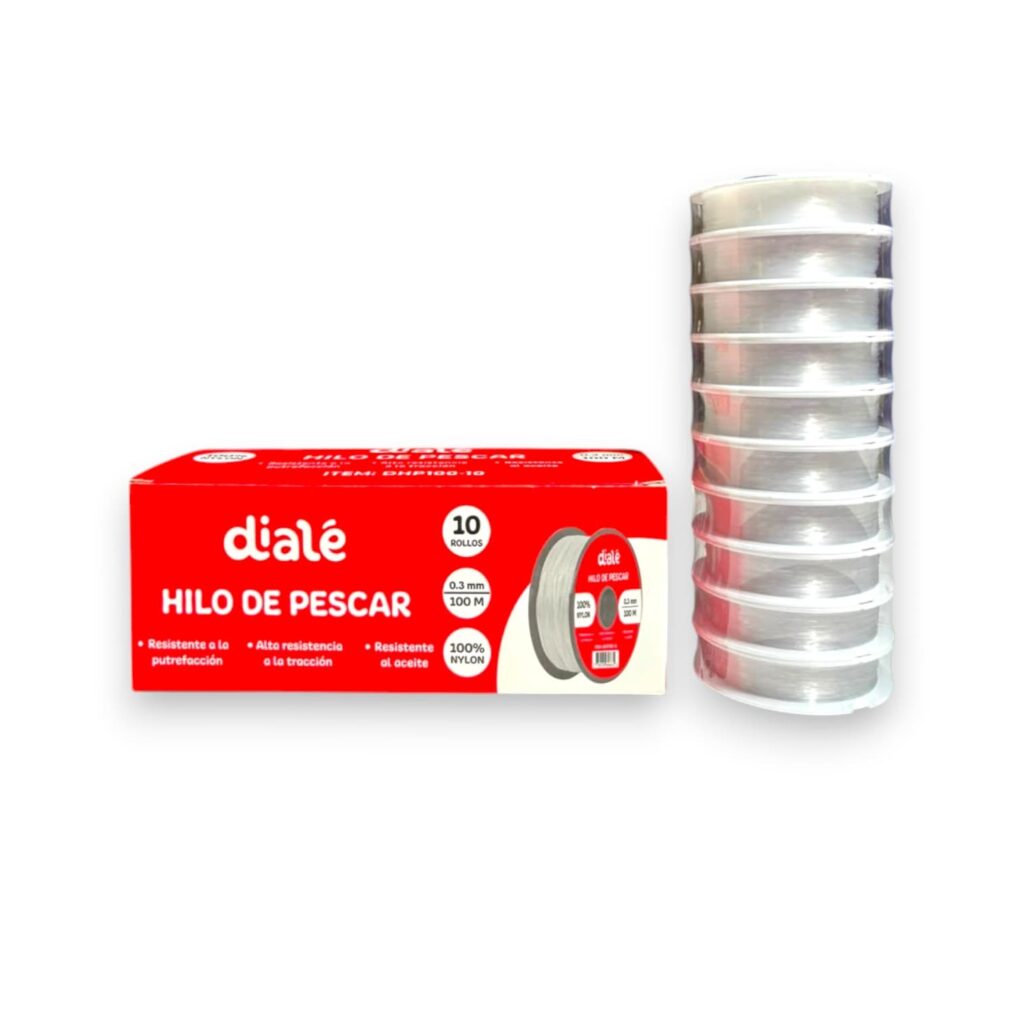 Naylon Diale N°30 (Hilo de pescar 0.3 mm x 100 m)