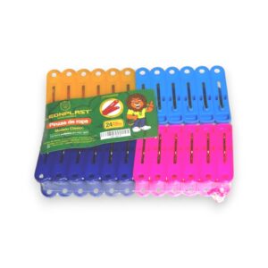 Gancho de ropa Leon Plast (6 Pqt x 24 UND)